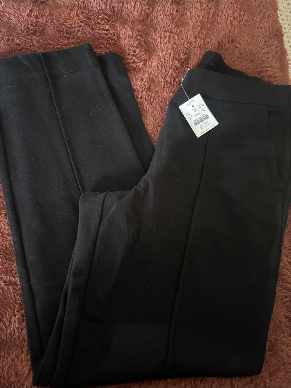 J.Crew black Women's Ponte Pull-On Pants